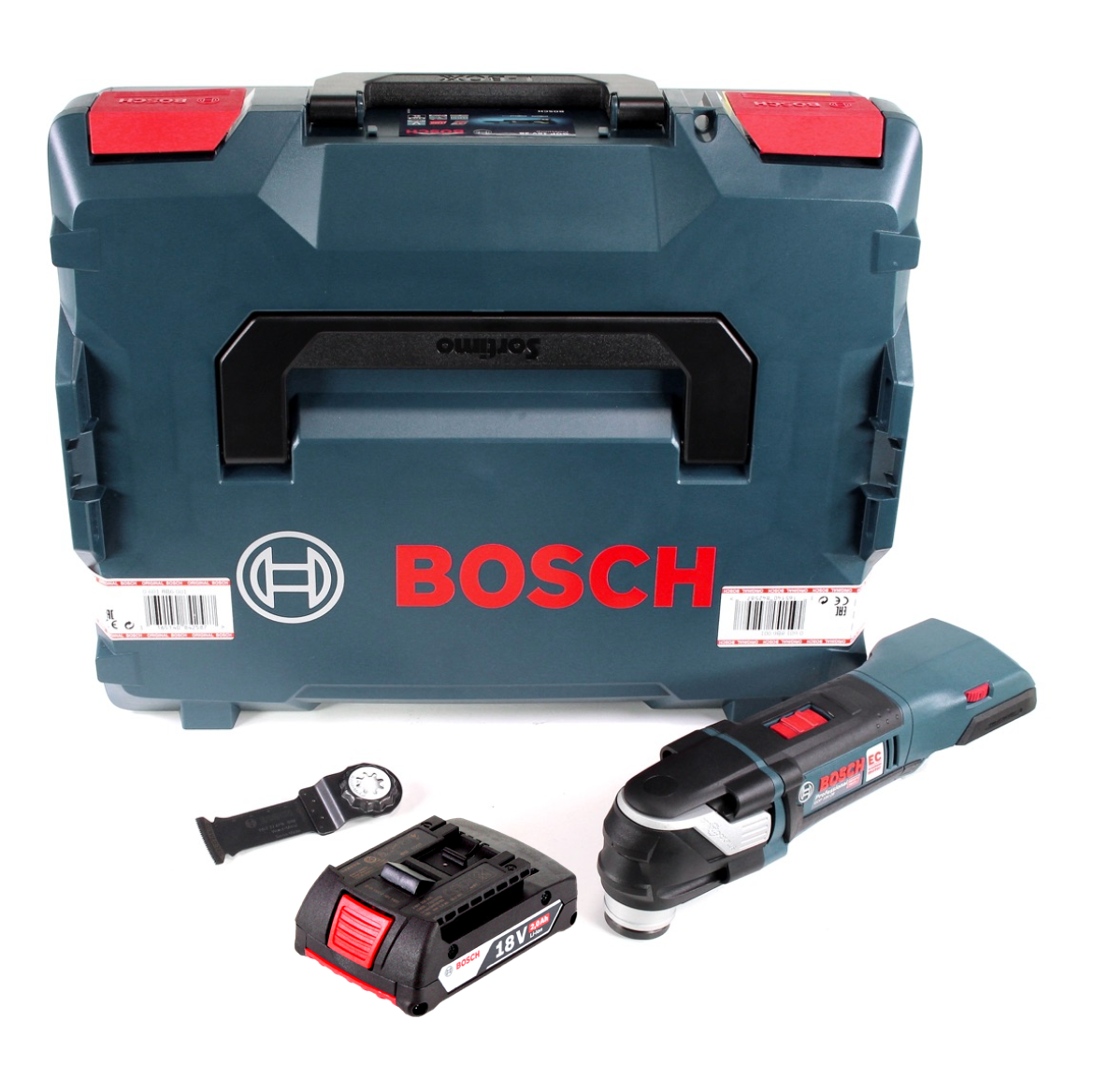 Bosch GOP 18V-28 Akku Multi-Cutter 18V Brushless StarlockPlus + 1x Akku ...