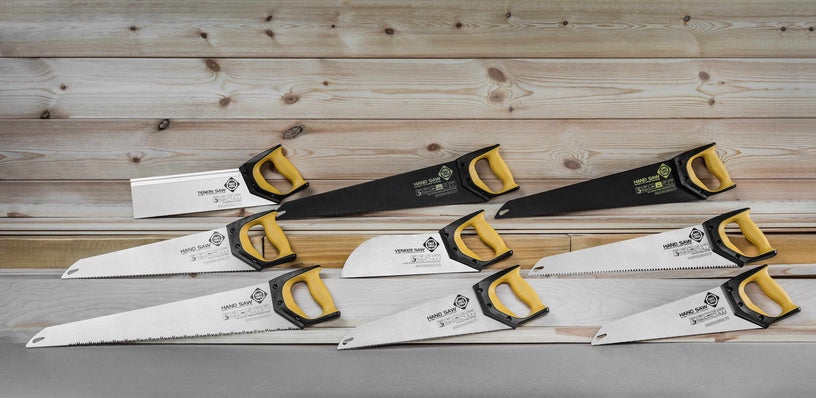 FORTE Tools Fuchsschwanz 40 cm 7 TPI Premium Säge, klassische Handsäge mit ergonomischem Gummigriff, Säge für Holz, Kunststoff, etc., mit Universal Verzahnung Made in Sweden ( 000051083436 ) - Toolbrothers