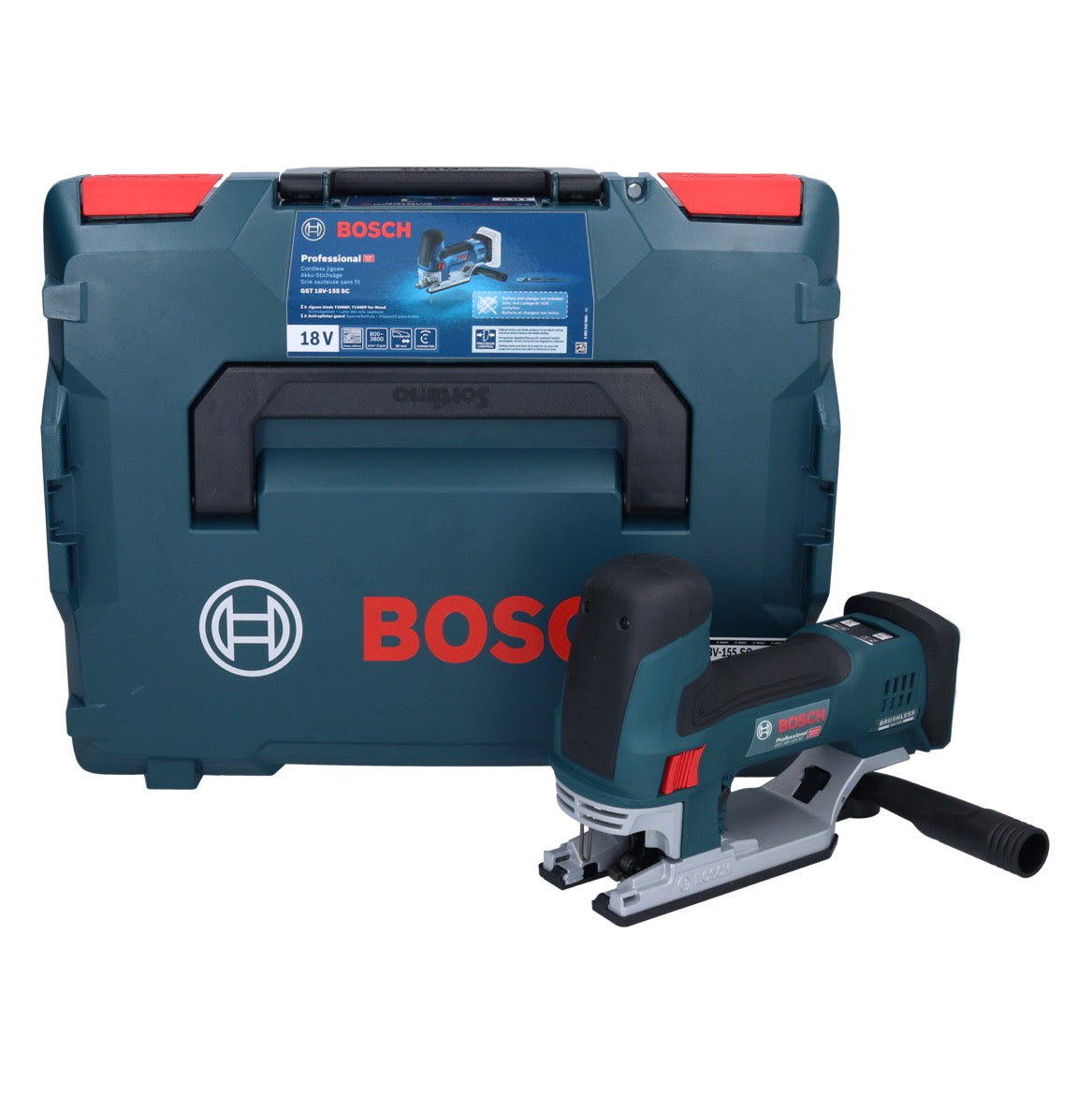 Bosch GST 18V-125 B Professional - Sierra de calar a