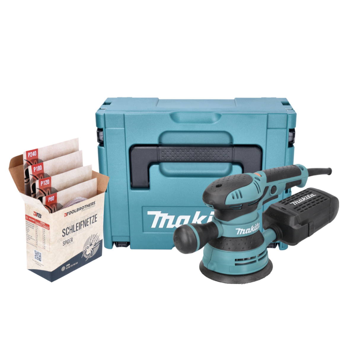 Makita BO 5041 J lijadora excéntrica rectificadora 300 W 125 mm + Tool –  Toolbrothers