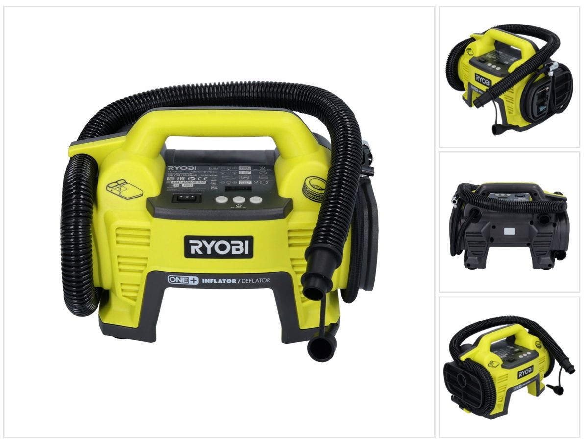 RYOBI R18I-0 Kompressor 18 V 10,34 bar Druck ( 5133001834 ) Solo - ohne  Akku, ohne Ladegerät