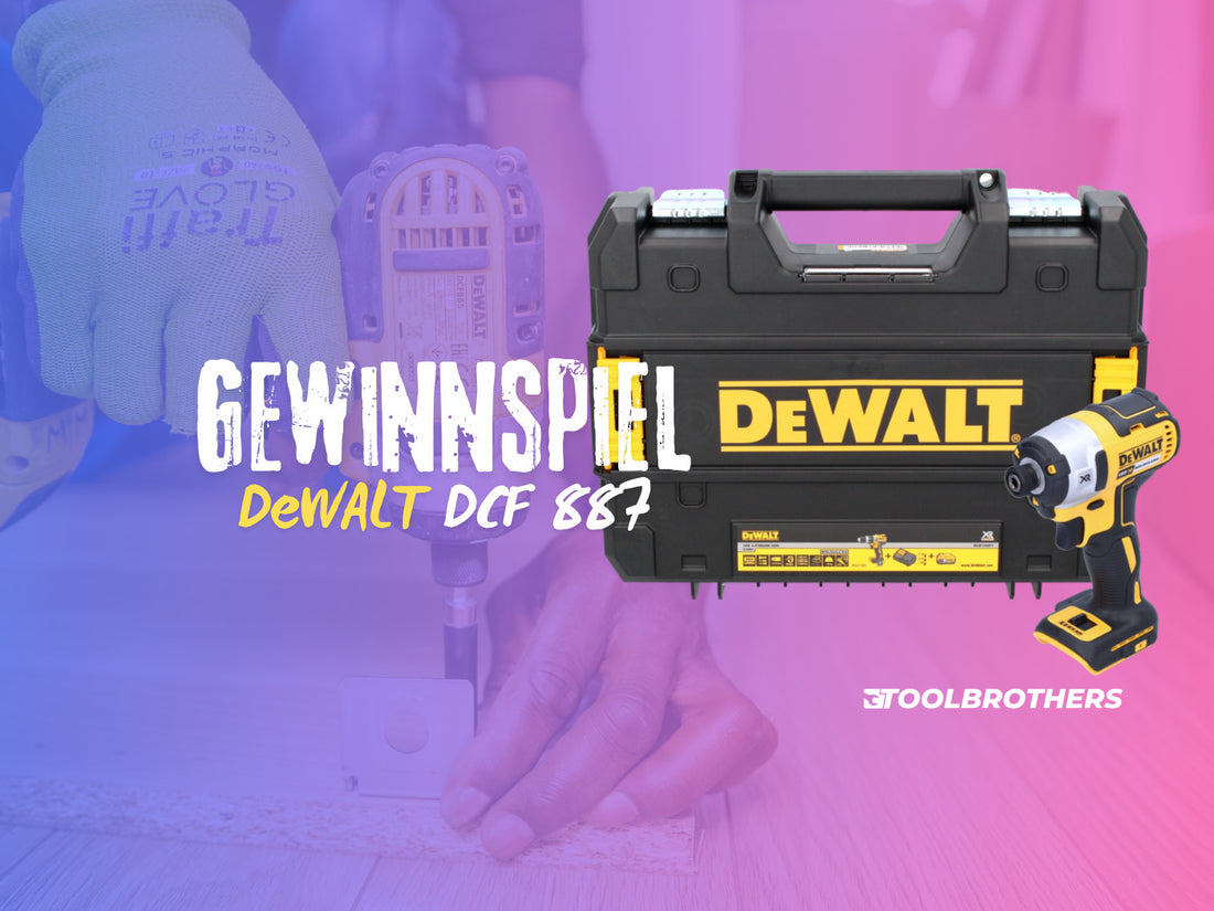 Gewinnspiel: DeWalt DCF 887 Akku Schlagschrauber