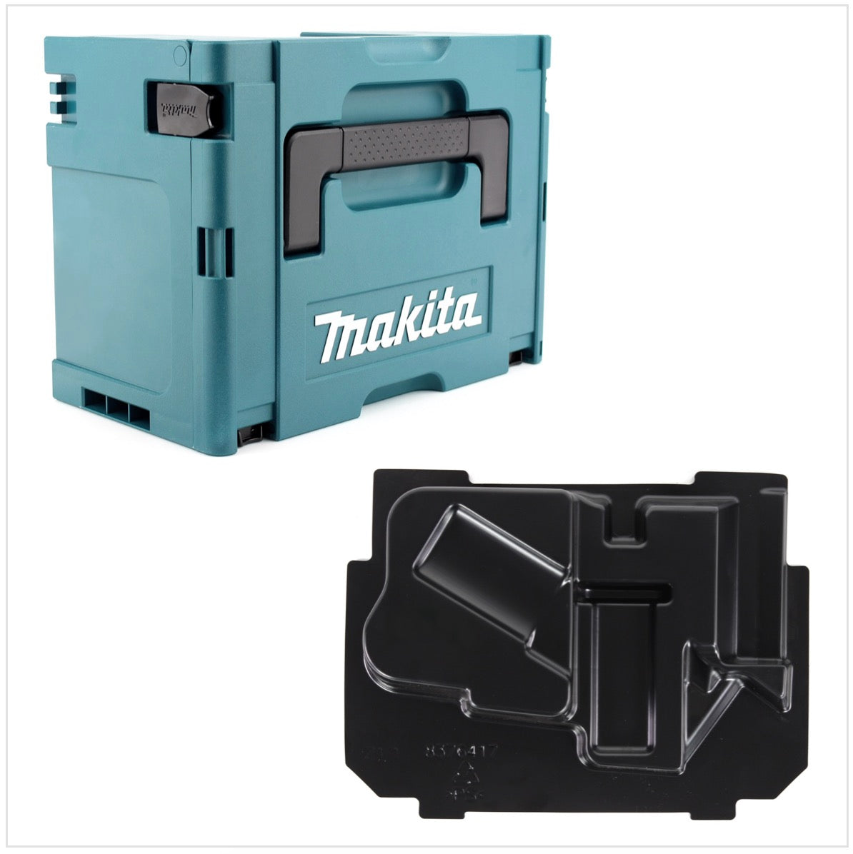 Makita MAKPAC 3 Kunststoffkoffer inkl. Makpac Einlage für Makita DHR 241 - Toolbrothers