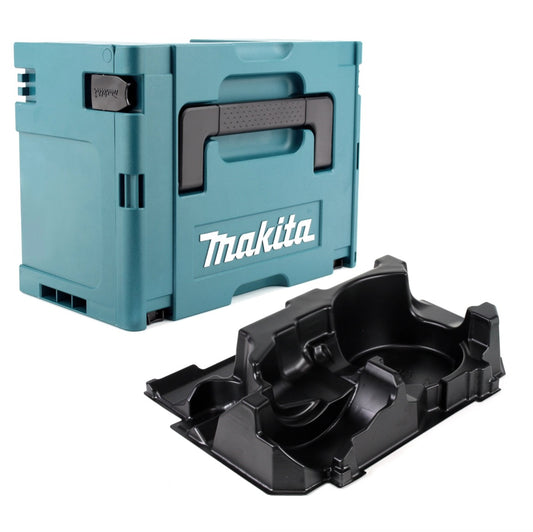 Makita MAKPAC 3 Systemkoffer + Einlage für Makita DGA 504 / 505 / 506 / 508 - Toolbrothers