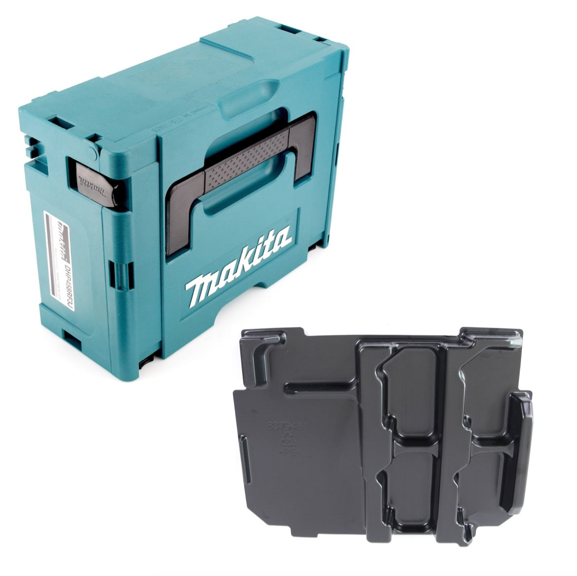 Makita MAKPAC 2 Systemkoffer + Einlage für Makita Ladegerät und Akkus - Toolbrothers