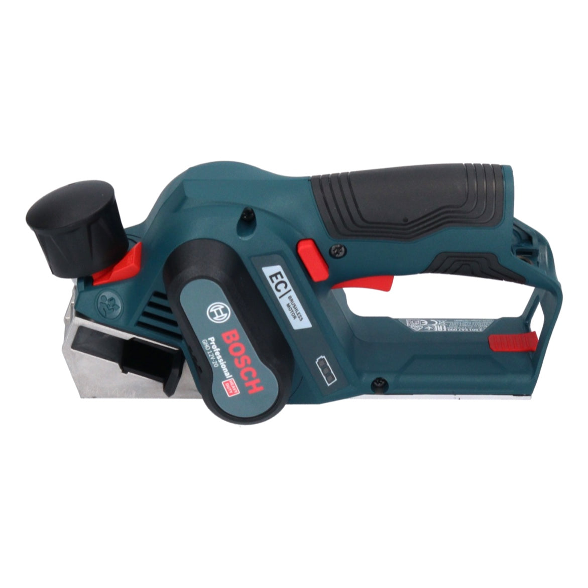 Bosch GHO 12V-20 Professional Akku Hobel 12 V Brushless + 1x Akku 3,0 Ah + L-Boxx - ohne Ladegerät - Toolbrothers