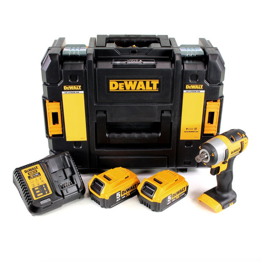 DeWalt DCF 880 P2 Akku Schlagschrauber 18V 203Nm + 2x Akku 5,0Ah + Ladegerät + TSTAK - Toolbrothers