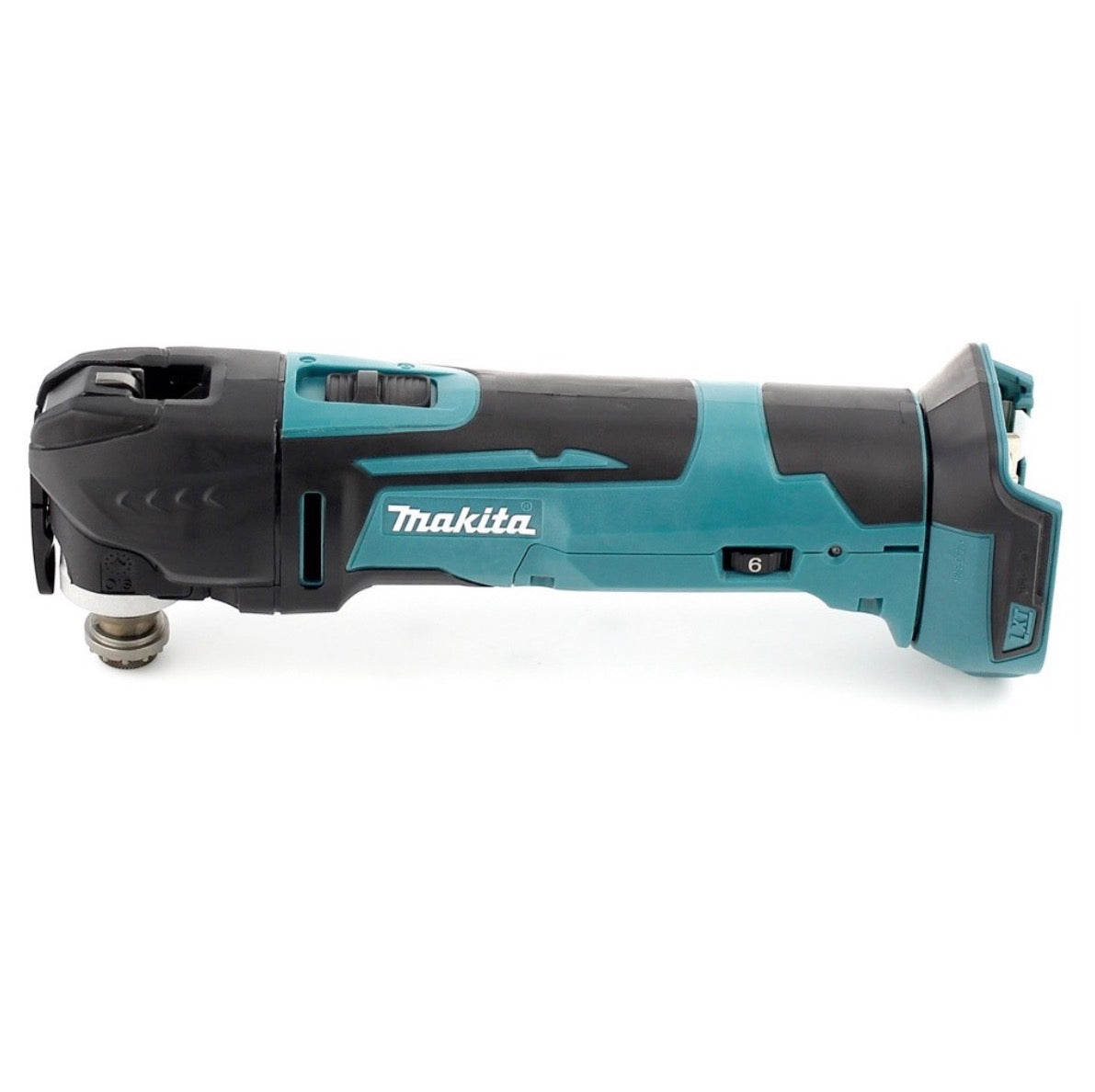 Makita DTM 51 Z 18 V Li-Ion Akku Multifunktion Werkzeug Solo + WellCut MT-8 8 tlg. Sägeblätter Set - Toolbrothers