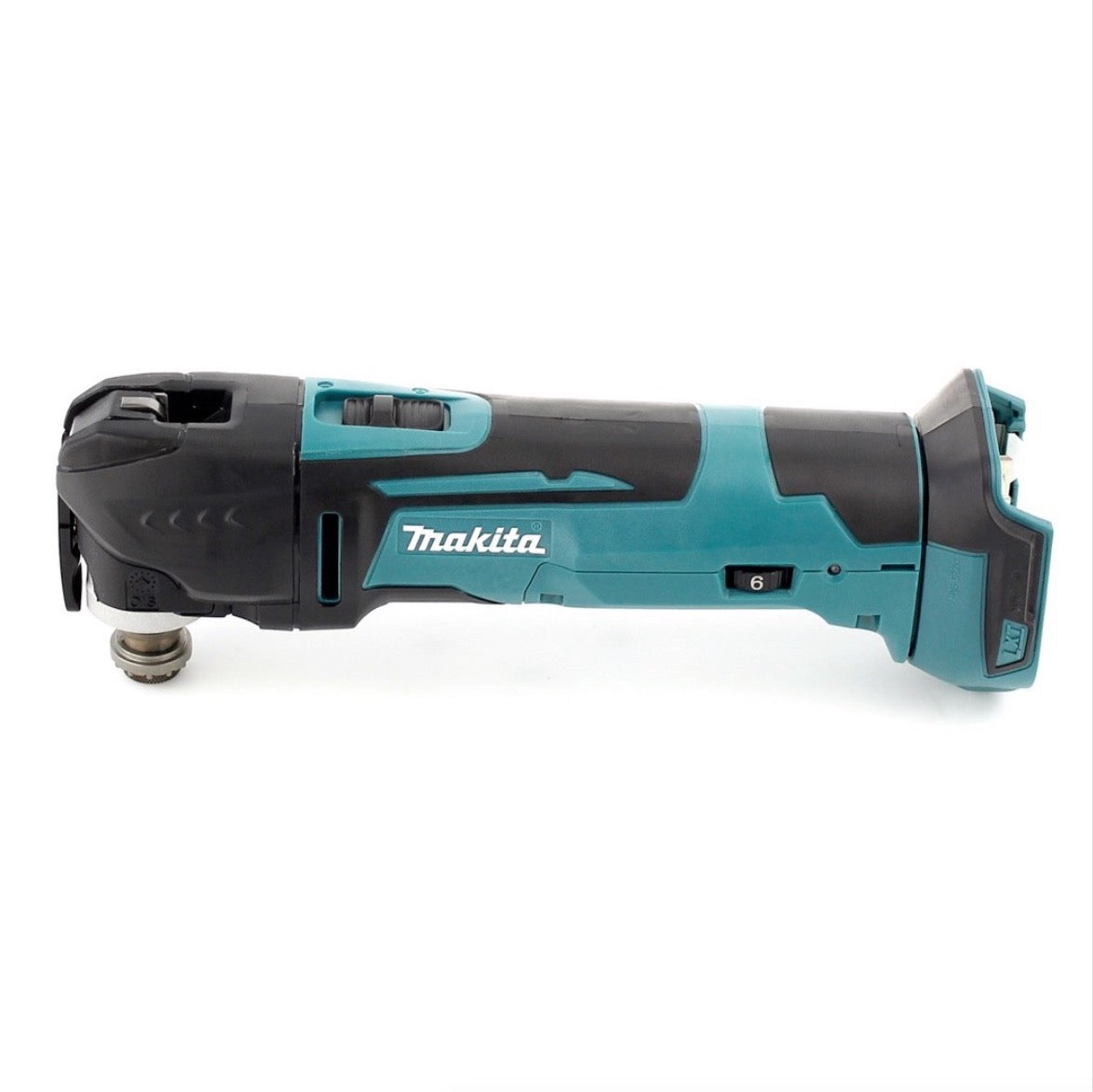 Makita DTM 50 RTJ Akku Multifunktionwerkzeug 18V + 2x Akku 5,0Ah + Ladegerät + WellCut MT-8 8 tlg. Sägeblätter Set + Makpac - Toolbrothers