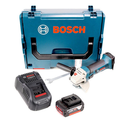 Bosch GWS 18-125 V-LI Akku Winkelschleifer 18V 125mm + 1x Akku 4,0Ah + Ladegerät + L-Boxx - Toolbrothers