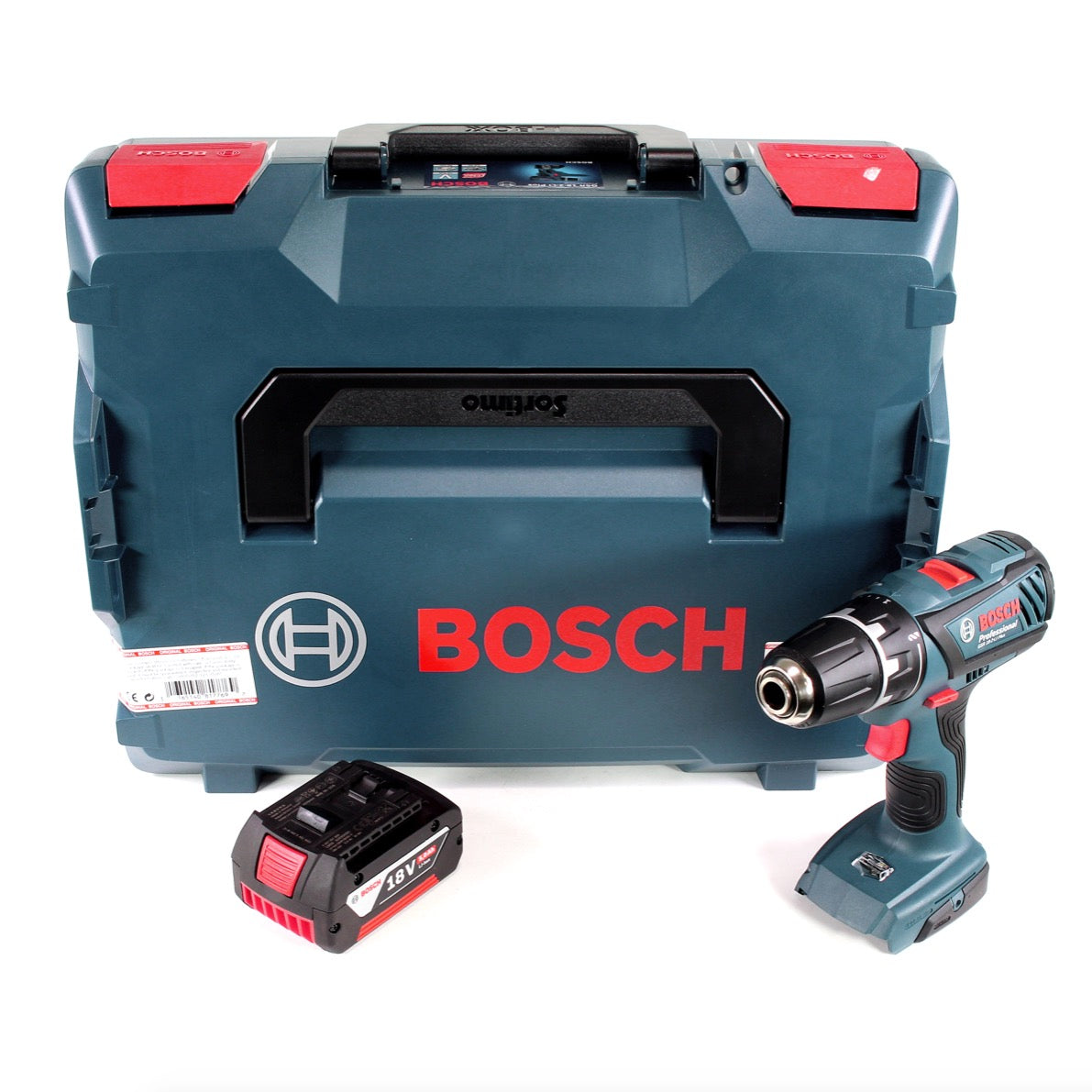 Bosch Professional GSR 18-2-Li Plus 18 V Akku Bohrschrauber in L-Boxx + 1x 5,0 Ah Akku - ohne Ladegerät - Toolbrothers