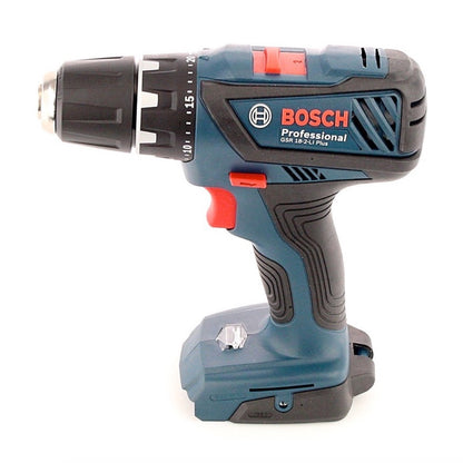 Bosch Professional GSR 18-2-Li Plus Akku Bohrschrauber 18V 63Nm + 2x Akku 5,0Ah  + Schnellladegerät + L-Boxx - Toolbrothers