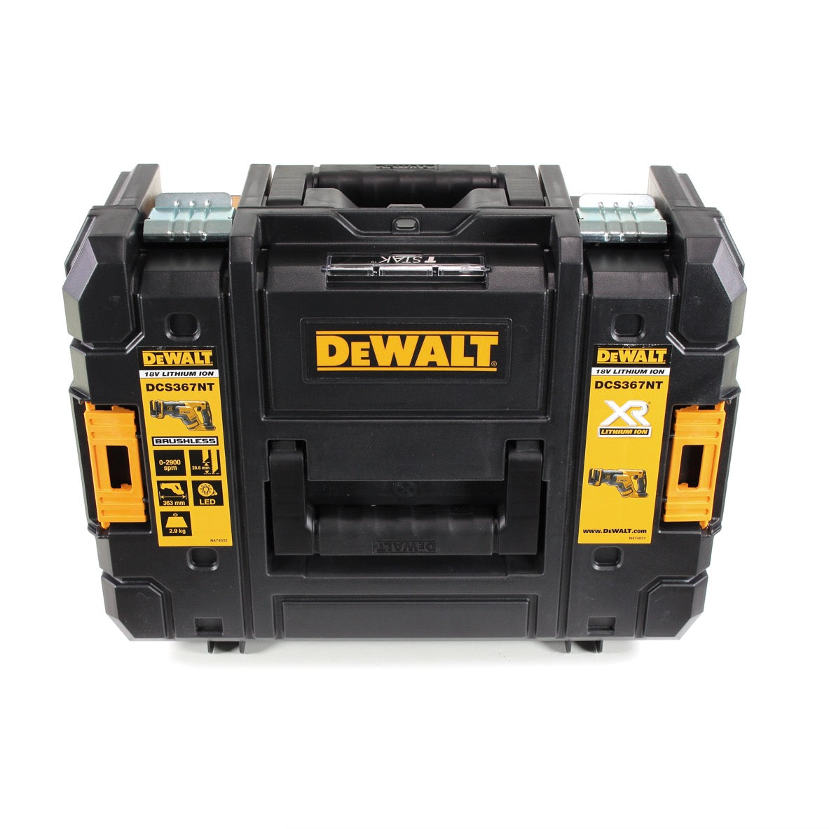 DeWalt DCS 367 NT Akku Reciprosäge Säbelsäge 18V Brushless + 1x Akku 2,0Ah + TSTAK - ohne Ladegerät - Toolbrothers