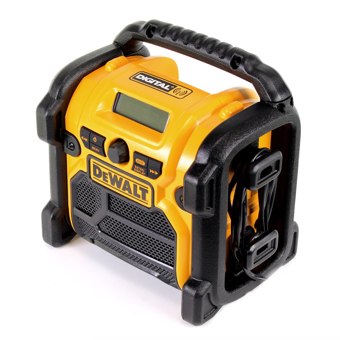 DeWalt DCR 020 Akku Baustellen Radio DAB+ mit Netzkabel Solo - ohne Zubehör - Toolbrothers