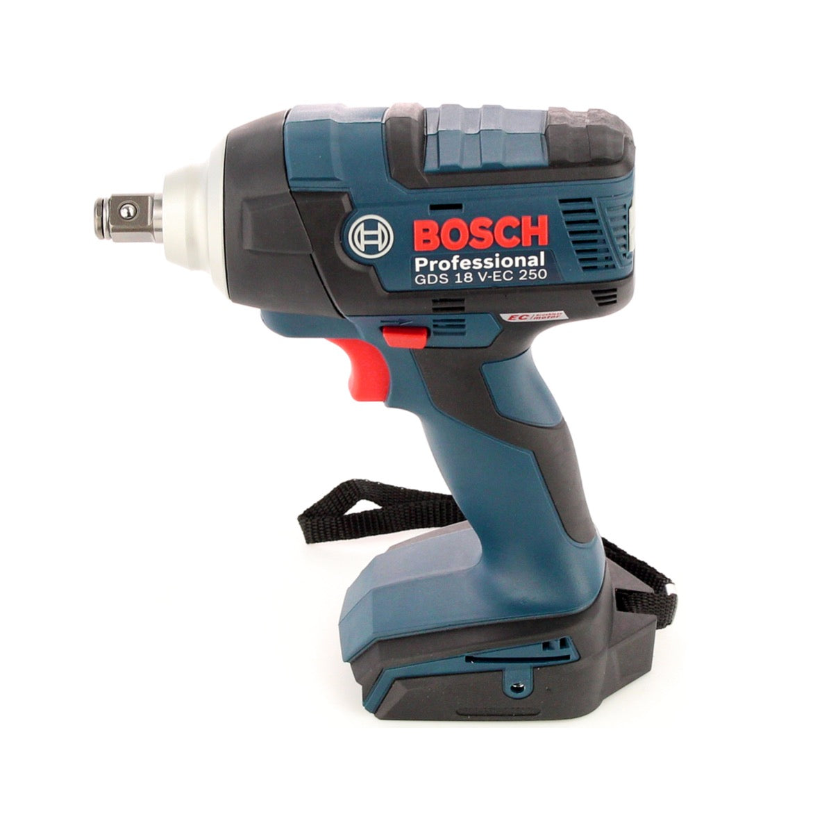 Bosch GDS 18 V-EC 250 Professional brushless Akku Dreh Schlagschrauber mit Einlage L-Boxx ready + 1/2" Steckschlüssel Einsätze Außen Sechskant Nüsse Set 9 tlg. - Toolbrothers