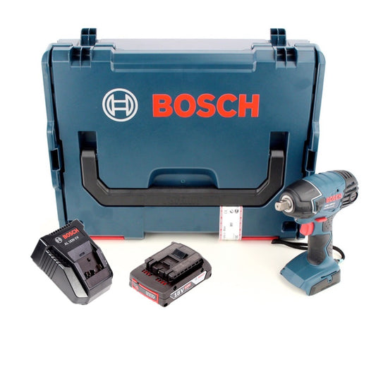 Bosch GDS 18 V-LI Professional Akku Drehschlagschrauber in L-Boxx + 2,0 Ah Akku + AL 1820 CV Ladegerät - Toolbrothers