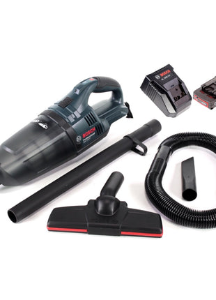 Bosch GAS 18 V Li-Ion Akku Staubsauger Hand Sauger + 1x GBA 18 V 2,0 Ah Einschub Akku + 1x AL 1820 CV Schnellladegerät 14,4V - 18V - Toolbrothers