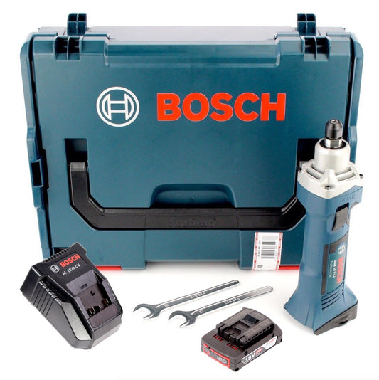 Bosch GGS 18 V-LI Akku Geradschleifer 18V + 1x Akku 2,0Ah + Ladegerät + L-Boxx - Toolbrothers