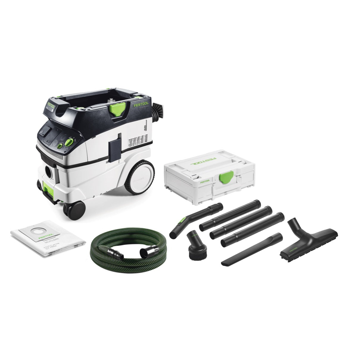 Festool CTL 26 E Cleantec Absaugmobil 26 l Staubkl. L + Reinigungsset RS-ST D 27/36-Plus im Systainer - Toolbrothers