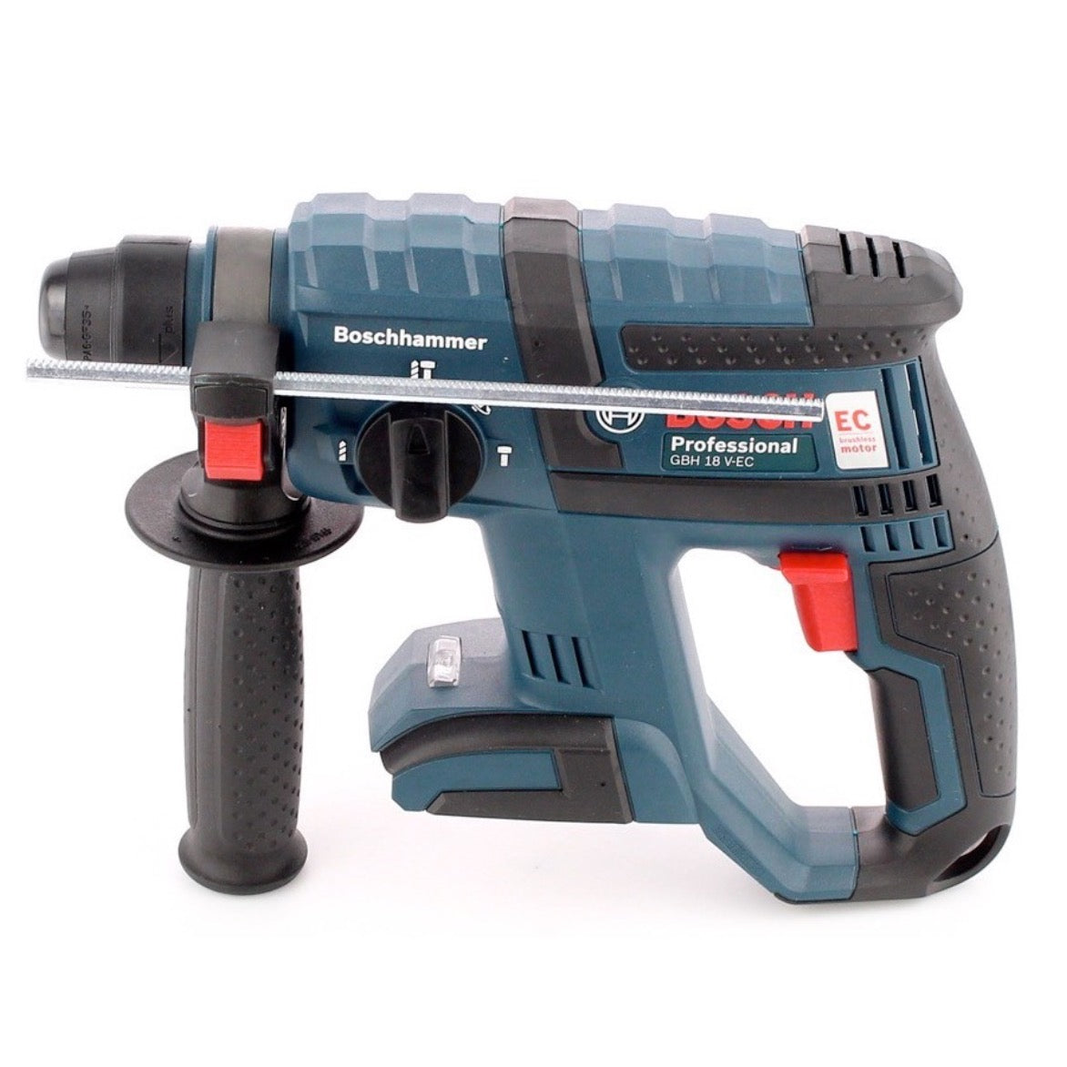 Bosch GBH 18 V-EC brushless Bohrhammer Professional SDS-Plus in L-Boxx + AL 1820 CV Schnellladegerät + 1 x GBA 2 Ah Akku - Toolbrothers