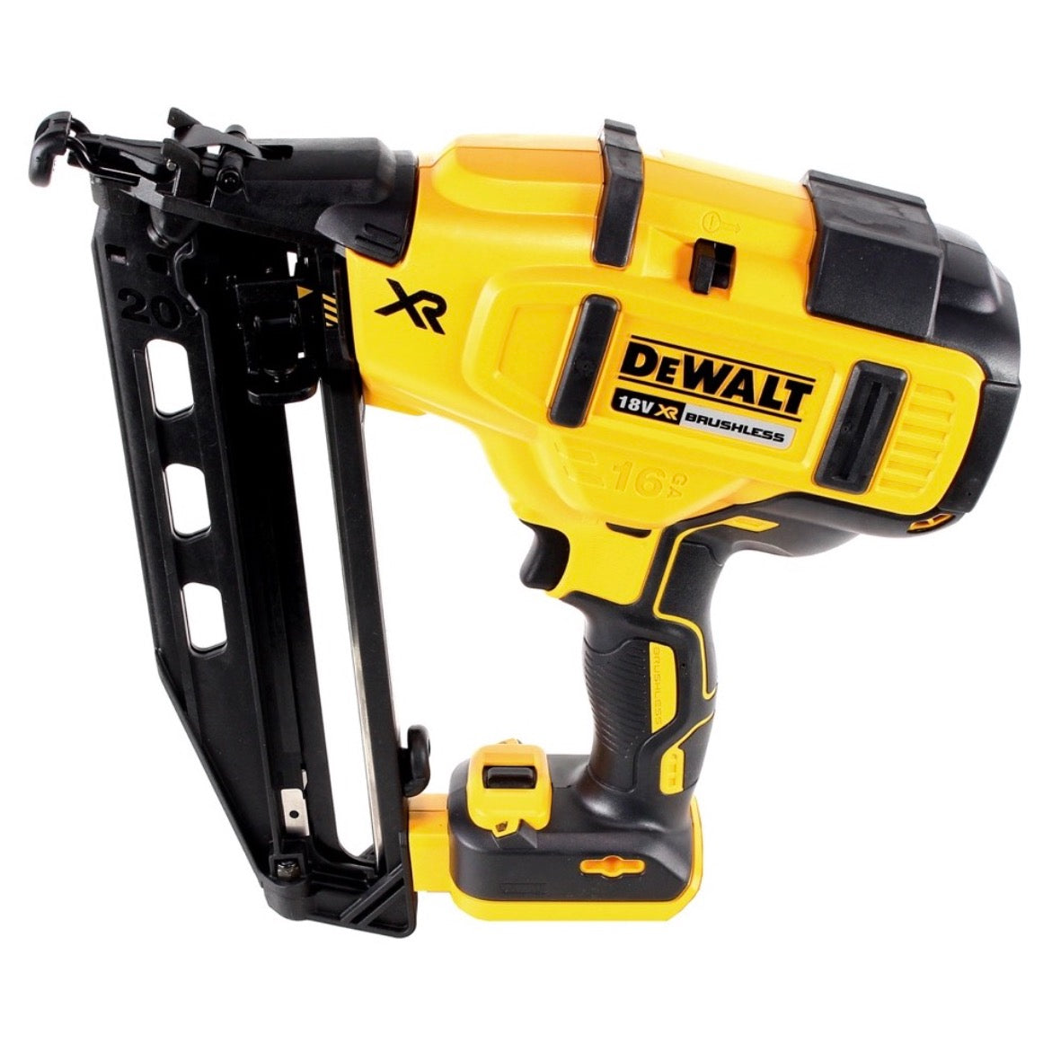 DeWalt DCN 660 D1 Akku Nagler 18V 32 - 63mm Brushless + 1x Akku 2,0Ah + Ladegerät + Koffer - Toolbrothers