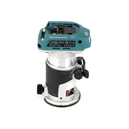 Makita DRT 50 ZX4 Akku Multifunktionsfräse Kantenfräse 18V Brushless Solo - ohne Akku, ohne Ladegerät - Toolbrothers