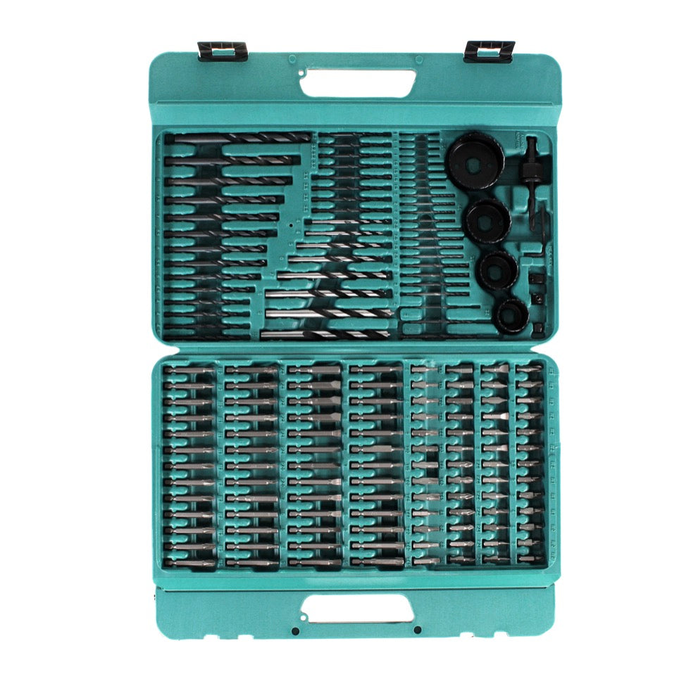 Makita P-44046 216-teiliges großes Bit-, Bohrer- und Zubehör Set im Koffer - Toolbrothers