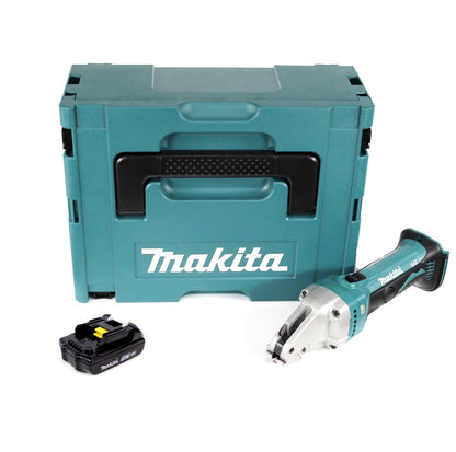 Makita DJS 101 Y1J Akku Blechschere 18V + 1x Akku 1,5Ah + Makpac - ohne Ladegerät - Toolbrothers