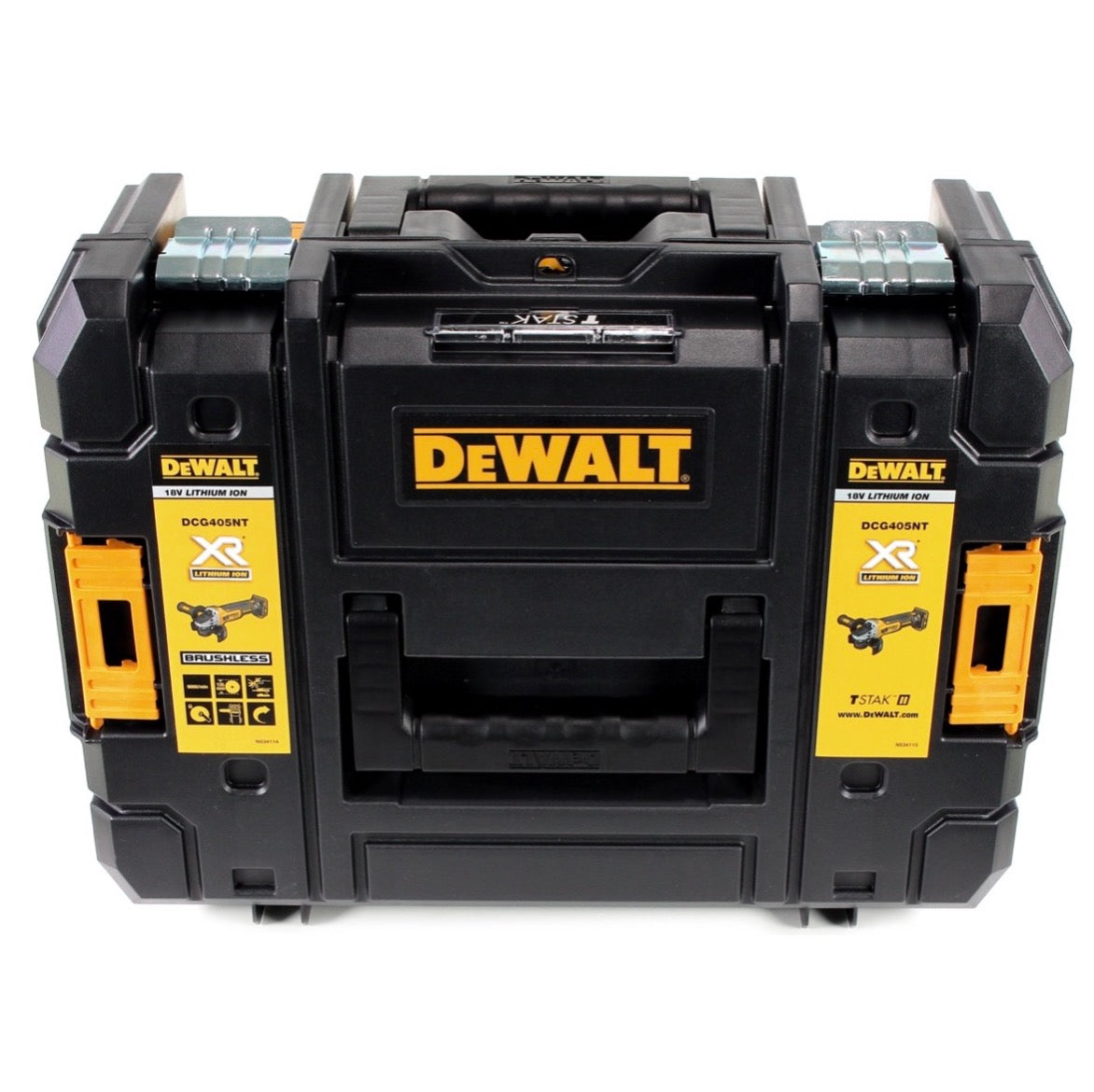 DeWalt DCG 405 M2 Akku Winkelschleifer 18V 125mm Brushless + 2x Akku 4,0Ah + Ladegerät + TSTAK - Toolbrothers