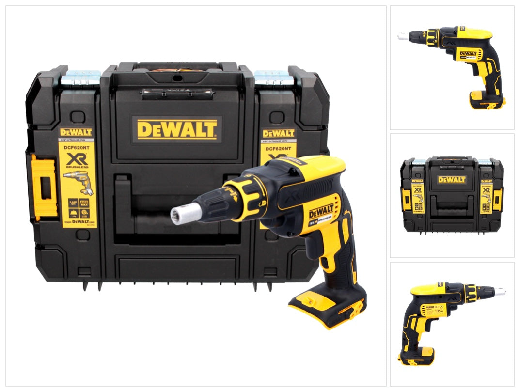 DeWalt DCF 620 NT Akku Trockenbauschrauber 18 V 30 Nm Brushless + TSTAK - ohne Akku, ohne Ladegerät - Toolbrothers