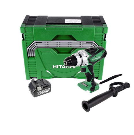 Hitachi DS 18 DSDL 18 V Akku Bohrschrauber im Koffer + 1x Hitachi BSL 1860 18 V 6,0 Ah / 6000 mAh Li-Ion Akku - Toolbrothers