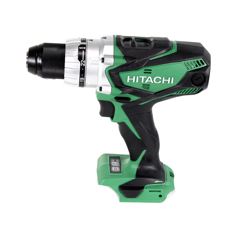 Hitachi DS 18 DSDL 18 V Akku Bohrschrauber im Koffer + 1x Hitachi BSL 1850 18 V 5,0 Ah / 5000 mAh Li-Ion Akku - Toolbrothers