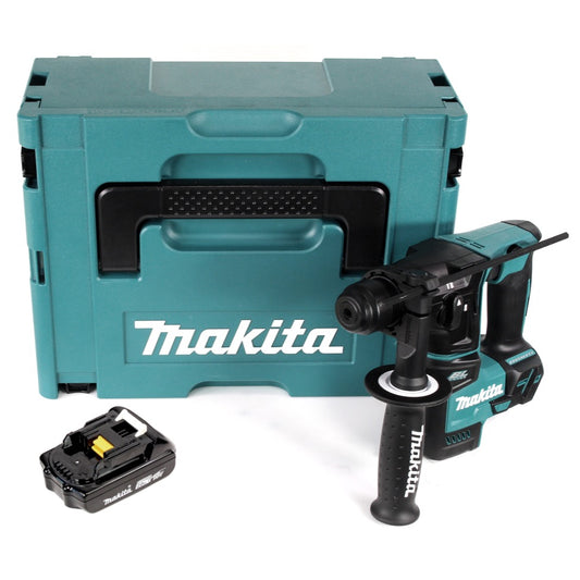 Makita DHR 171 A1J Akku Bohrhammer 18 V 1,20 J SDS Plus Brushless + 1x Akku 2,0 Ah + Makpac - ohne Ladegerät - Toolbrothers