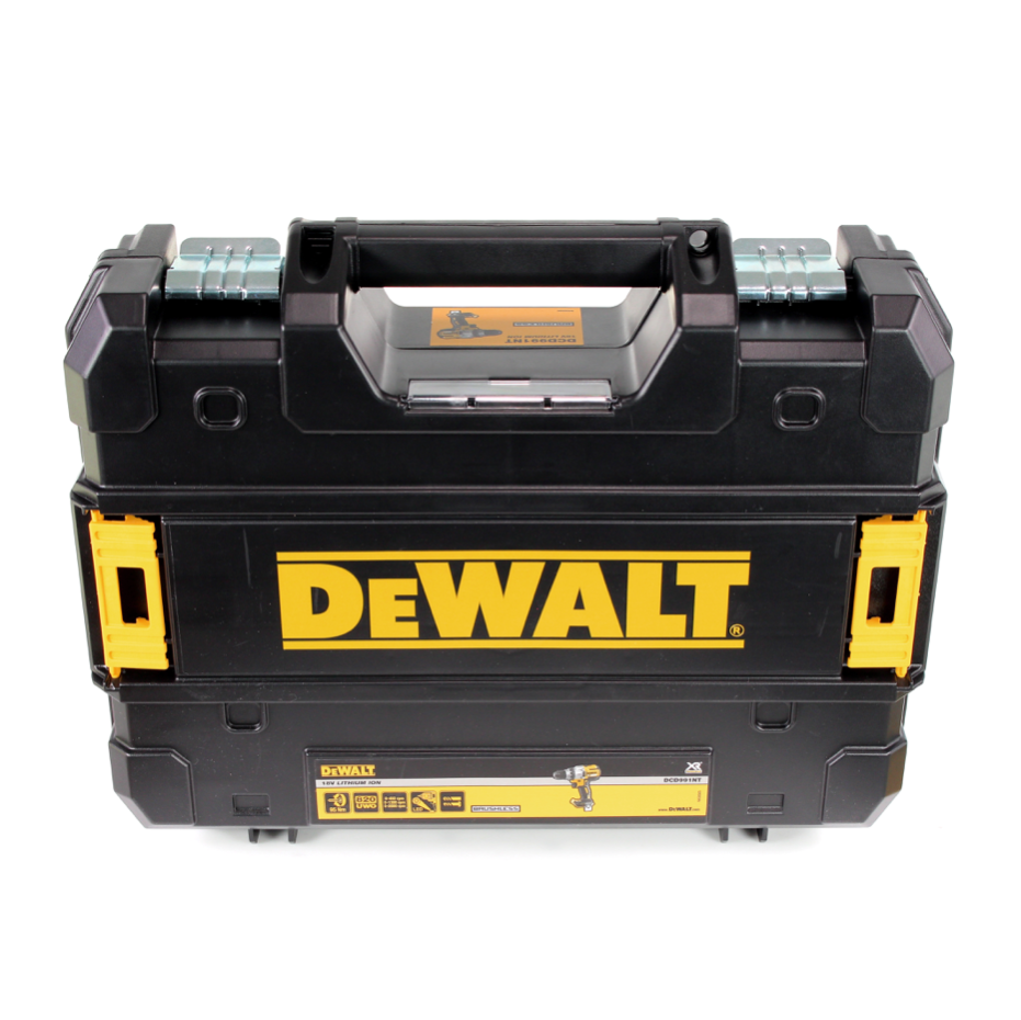 DeWalt DCD 991 D1 Akku-Dreigang-Bohrschrauber 18V 95Nm Brushless + 1x Akku 2,0Ah + Schnellladegerät + TSTAK - Toolbrothers