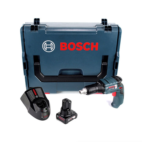 Bosch GTB 12V-11 Akku Trockenbauschrauber 12V 11Nm brushless + 1x Akku 6,0Ah + Ladegerät + L-Boxx - Toolbrothers