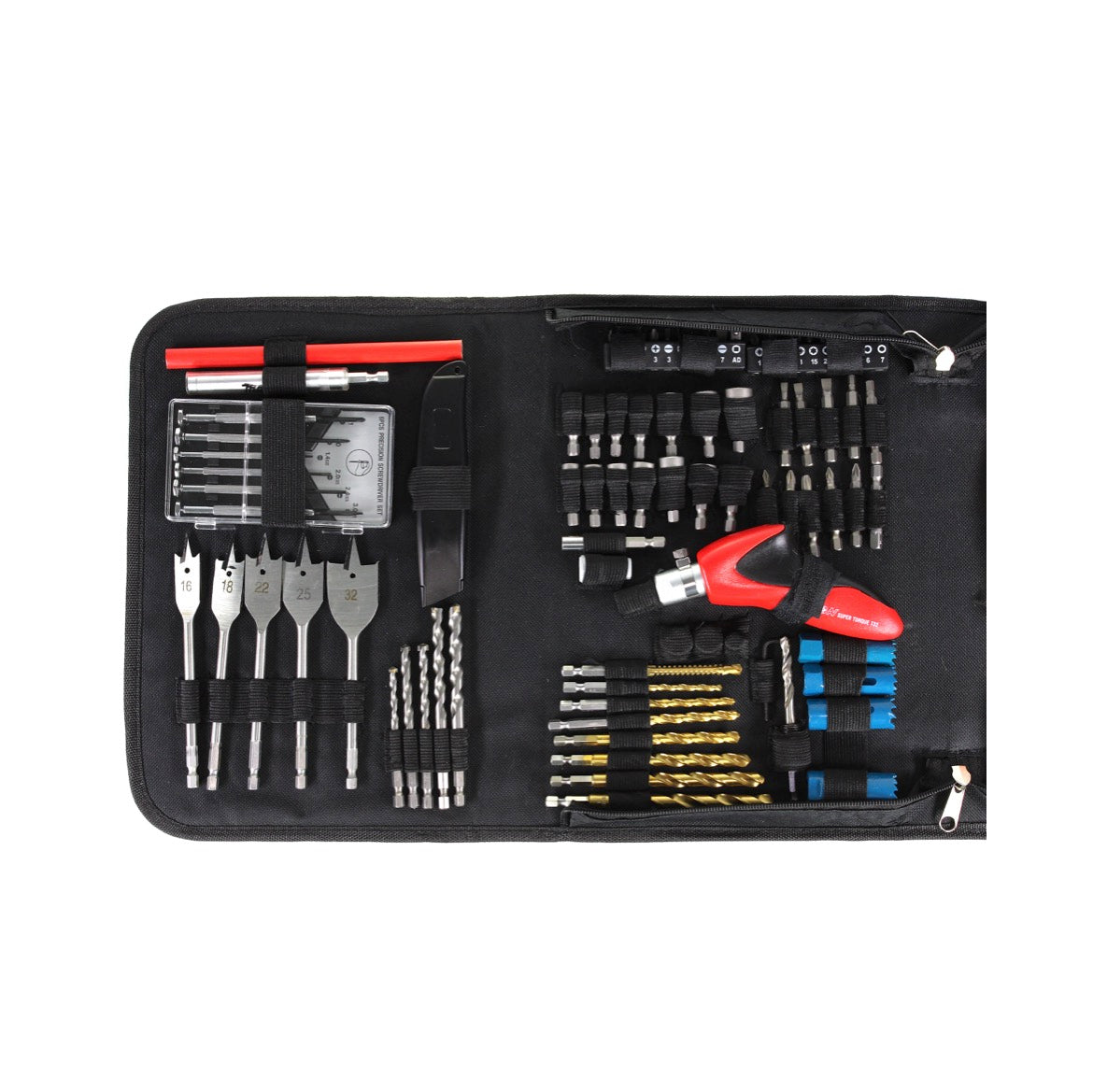 Makita P-51851 96tlg. Elektriker Werkzeug Set in Tasche - Toolbrothers