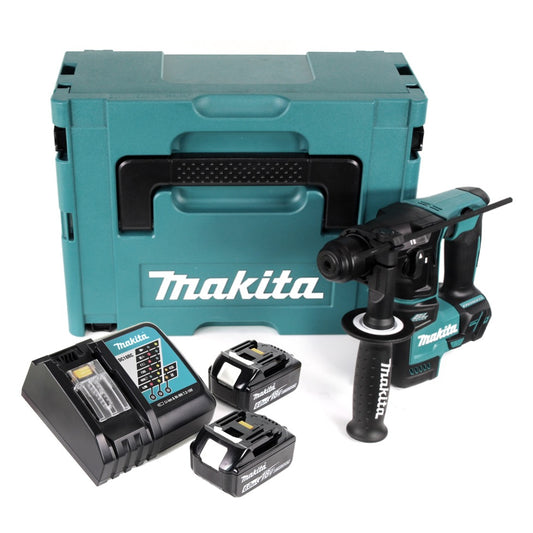 Makita DHR 171 RGJ Akku Bohrhammer 1,2J 18V Brushless SDS Plus +  2x Akku 6,0Ah + Ladegerät + Makpac - Toolbrothers