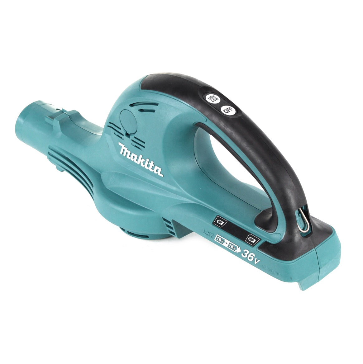 Makita DUB 361 PT 2x 18 V / 36 V Akku Laubbläser Gebläse + 2x Makita BL 1850 5 Ah / 5000 mAh Akku + Makita DC 18 RD 2-fach Ladegerät - Toolbrothers