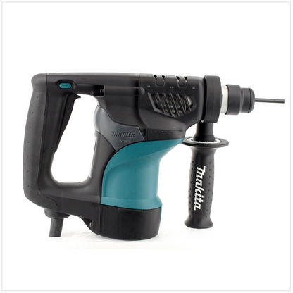 Makita HR 2810 - 800 W Kombi - Schlag Bohrhammer mit SDS - Plus im Transportkoffer +Makita D-42444 SDS-Plus Bohrer-Meißel-Set 17 tlg. im Alu Koffer - Toolbrothers