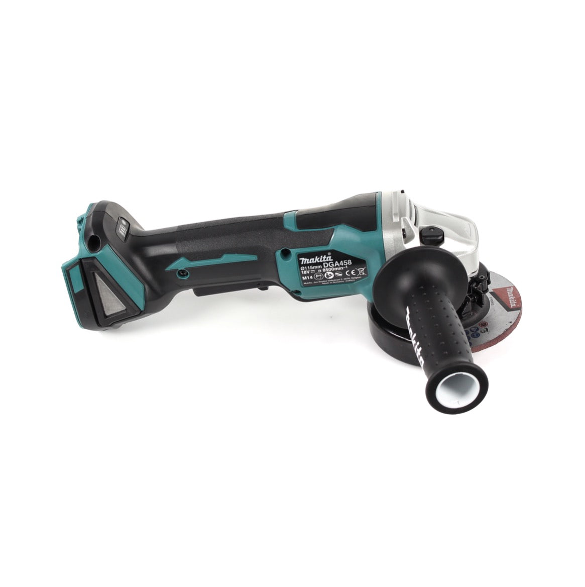 Makita DGA 458 Z Akku Winkelschleifer 18 V 115mm Brushless Solo - ohne Akku, ohne Ladegerät - Toolbrothers