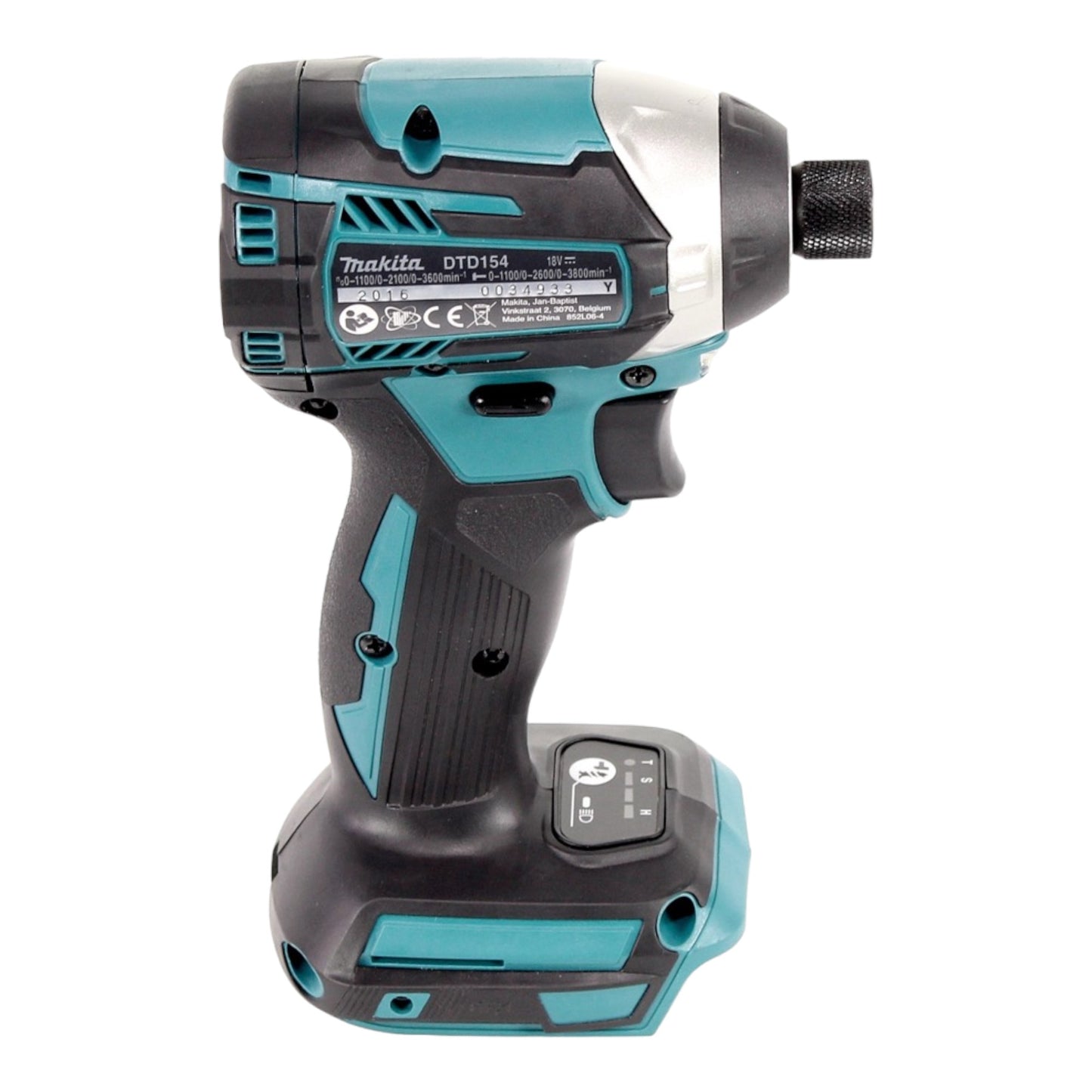 Makita DTD 154 SF1J-R clé à chocs sans fil 18 V 1/4" 175Nm sans balais + 1x batterie 3,0 Ah + chargeur + RHINO