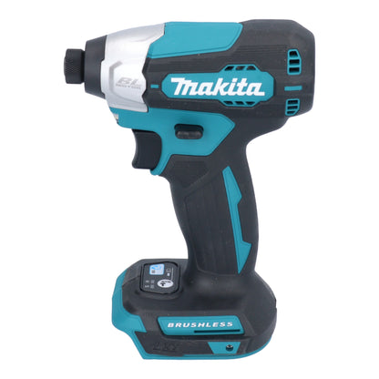 Makita DTD 157 SFJ-R Akku Schlagschrauber 18 V 140 Nm 1/4" Brushless + 2x Akku 3,0 Ah + Ladegerät + RHINO