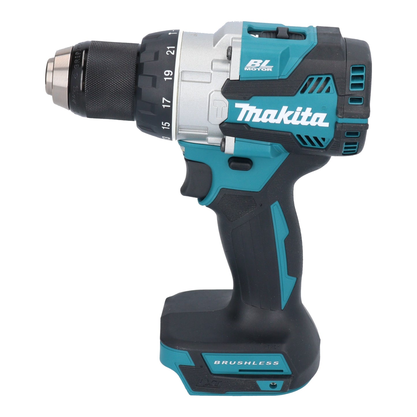 Makita DHP 489 SF1J-R Akku Schlagbohrschrauber 18 V 73 Nm Brushless + 1x Akku 3,0 Ah + Ladegerät + RHINO