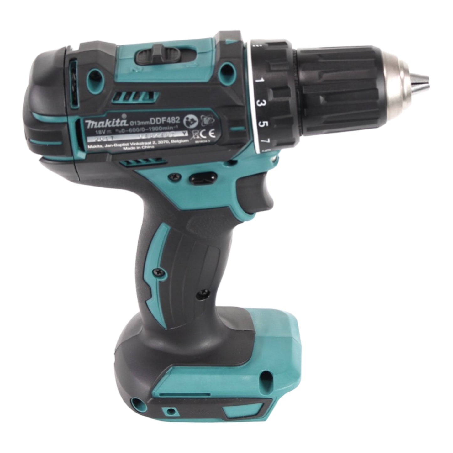 Makita DDF 482 SF1J-R Akku Bohrschrauber 18V 62Nm + 1x Akku 3,0 Ah + Ladegerät + RHINO