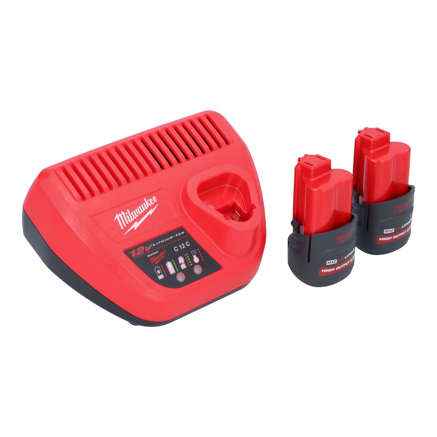 Coupe-tube en acier inoxydable sur batterie Milwaukee M12 PCSS-252C 12 V 12 - 28 mm + 2x batteries 2,5 Ah + chargeur + mallette