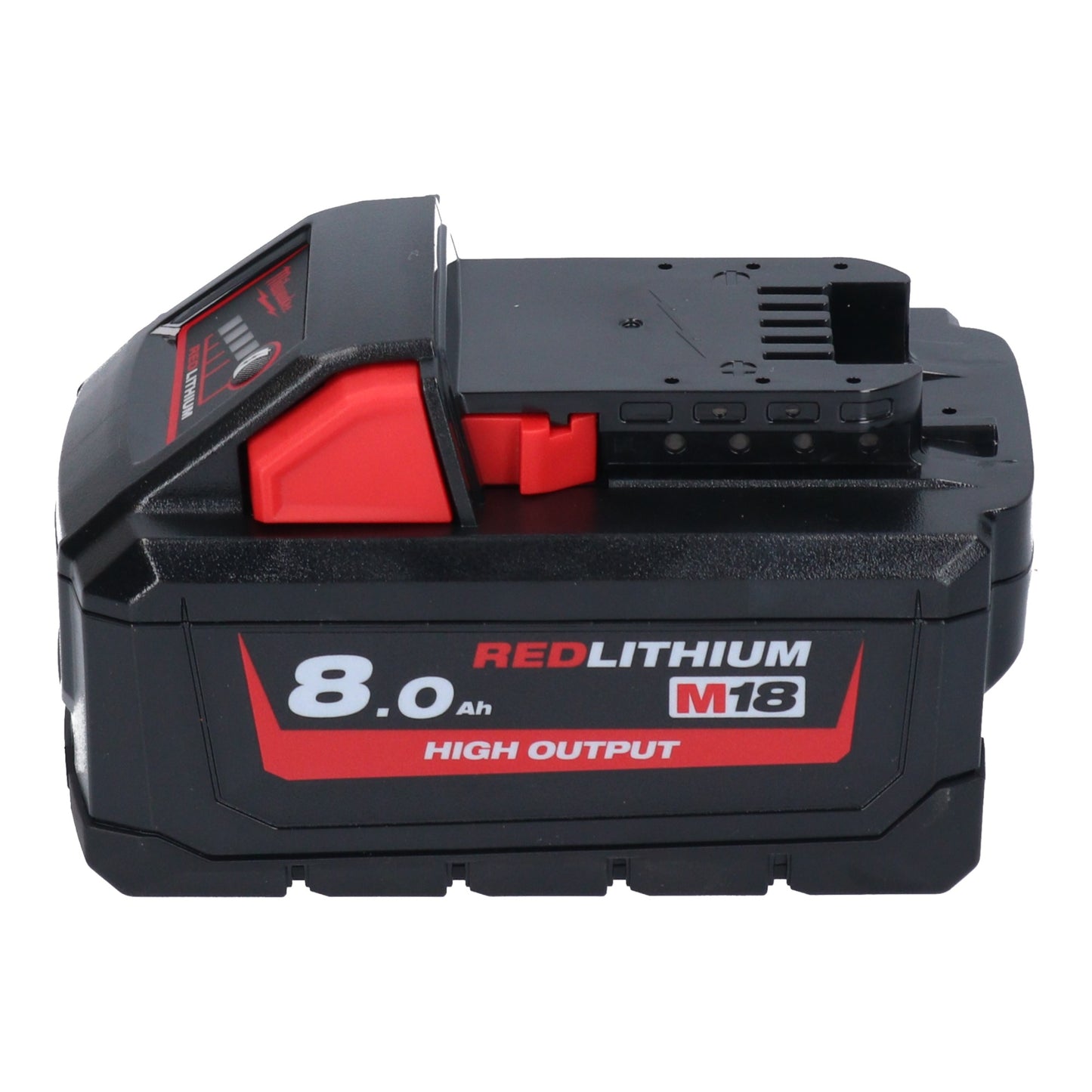 Milwaukee M18 FBTS75-801X Akku Bandschleifer 18 V 75 x 457 mm Brushless + 1x Akku 8,0 Ah + HD Box - ohne Ladegerät