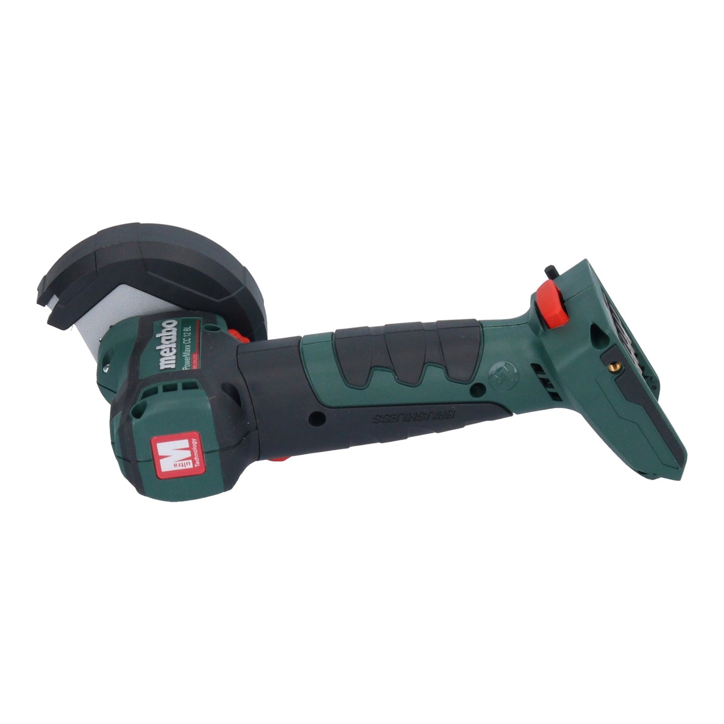 Meuleuse d'angle sur batterie Metabo PowerMaxx CC 12 BL 12 V 76 mm (600348500) sans balais + 2x batterie 2,0 Ah + chargeur + métaBOX