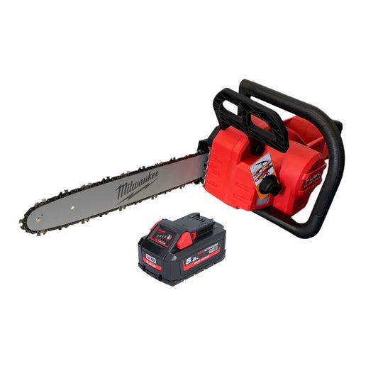 Tronçonneuse à batterie Milwaukee M18 FCHS-551 18 V 40 cm sans balais + 1x batterie 5,5 Ah - sans chargeur