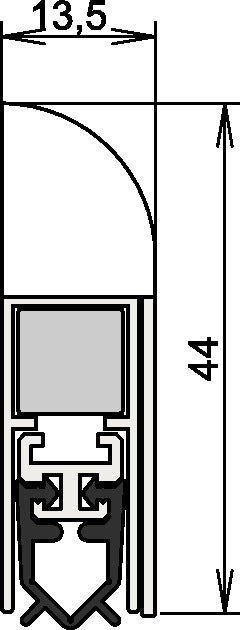 ATHMER Türdichtung Wind-Ex 1-310 1-seitig Länge 985 mm ( 3327023015 )