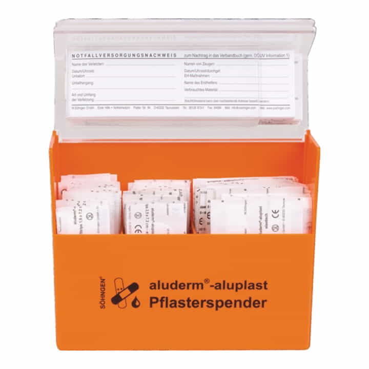 Distributeur de pansements SÖHNGEN aluderm-aluplast L160xH122xP57env. mm ( 4000386100 )